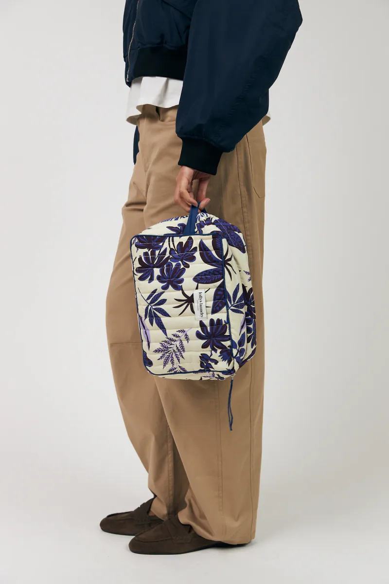 Lollys Laundry Fern Toiletry Bag Flower Print