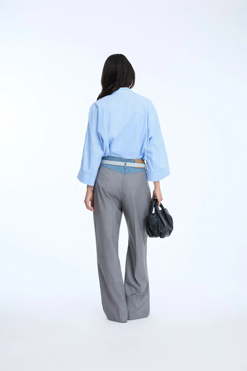 Munthe Neela Top Stripe Blue