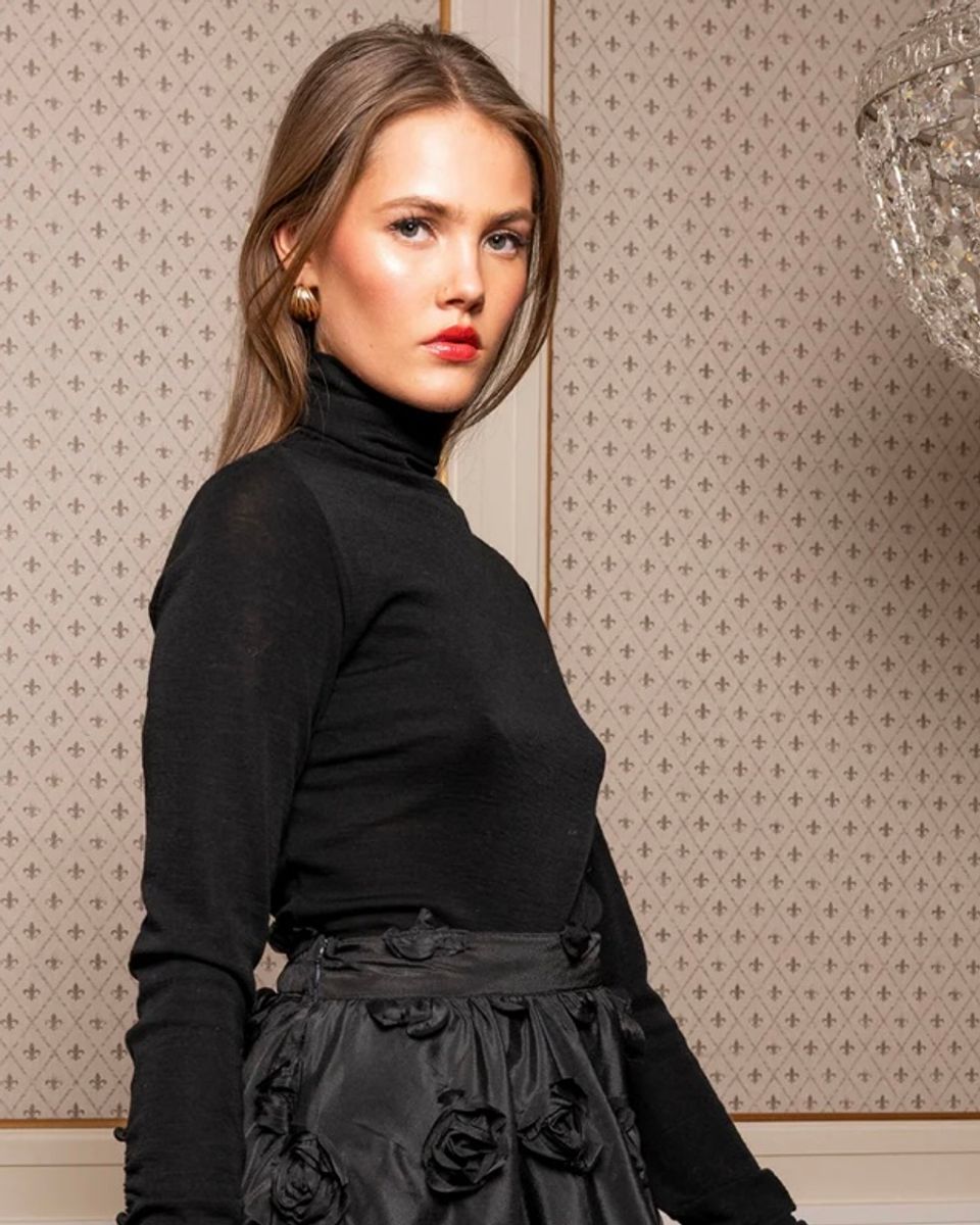 MISSMAYA Fenja Rollneck Ivory