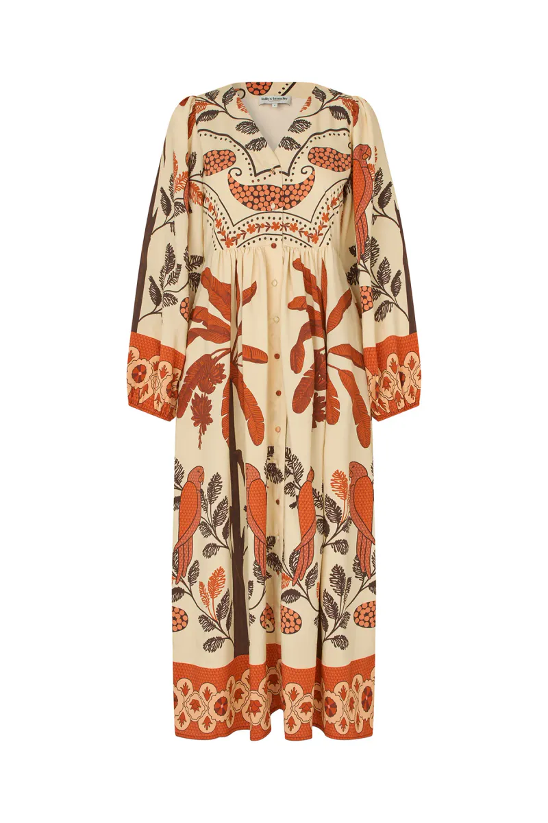 Lollys Laundry Sarai Dress 3/4 Creme