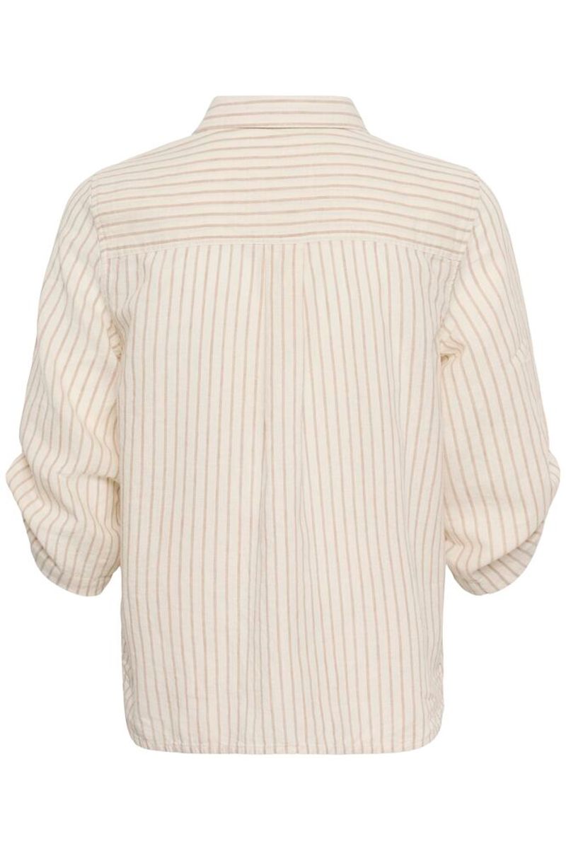 Part Two Cindie Shirt Neutral Stripe
