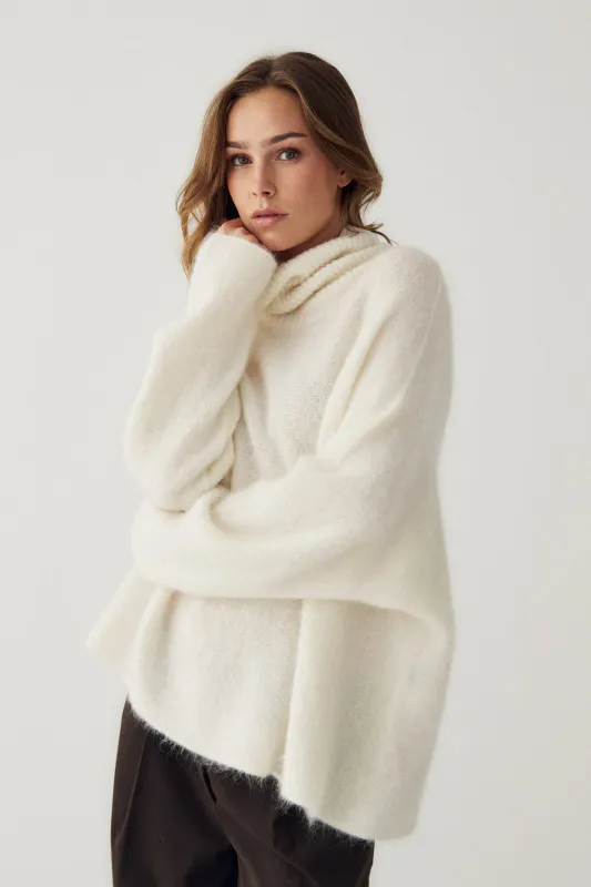 Noella Mattea Knit Offwhite