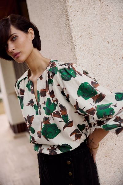 Hovedbilde Katrin Uri Green Rose June Blouse Cream 