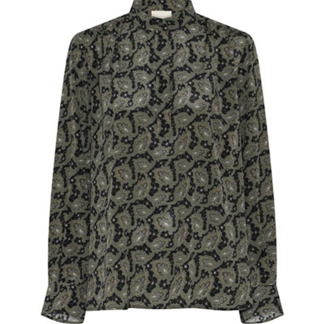 Hovedbilde Heartmade Malis Shirt Forest Green Print