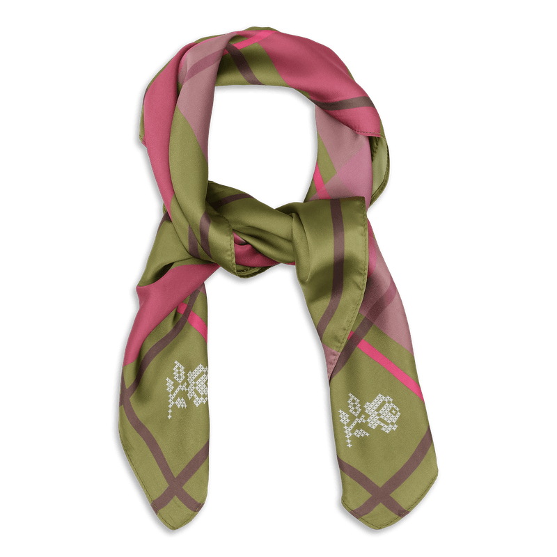 SUI AVA Tartan Scarf Army