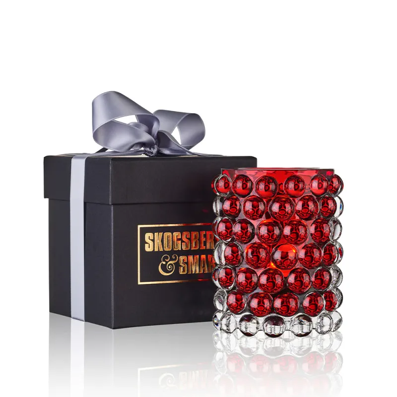 Skogsberg and Smart Hurricane Lamp Boule Regular Cardinal Red