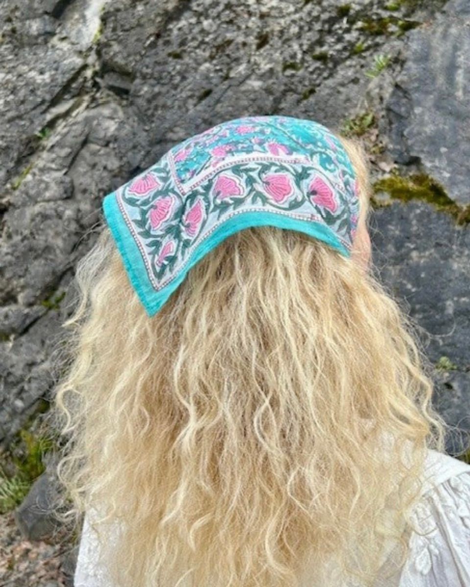 Anouska Love Shack Toulouse Lite Skjerf Teel Green