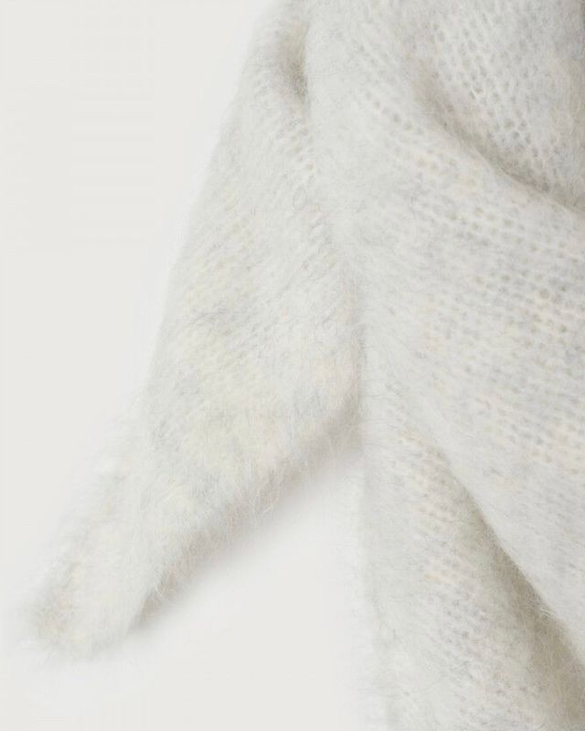 American Vintage Scarf Niby Polar Grey Melange 